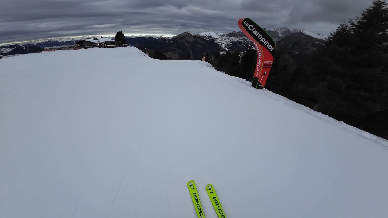 BLACK SLOPE | CIAMPINOI 3 | Selva di Val Gardena
