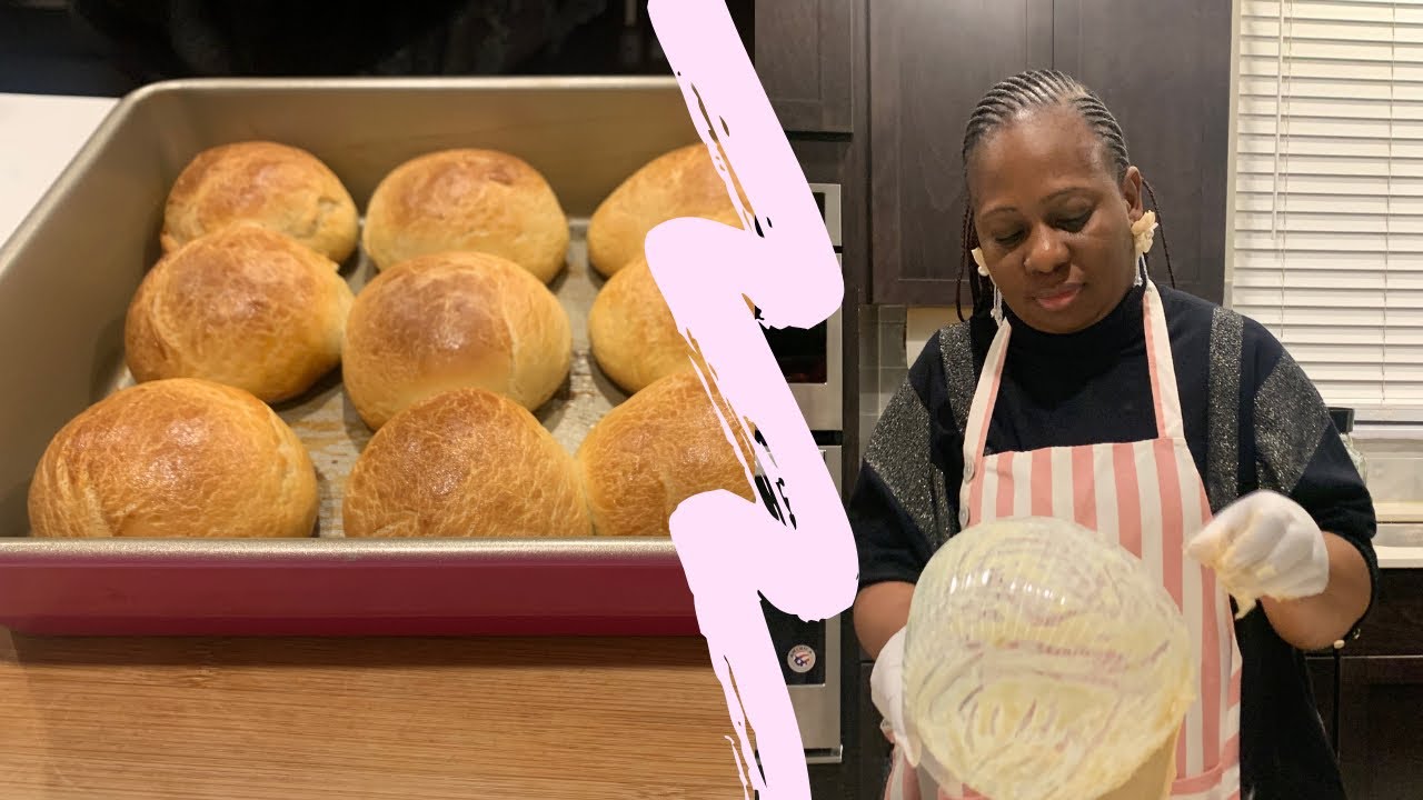 Boulangerie na ndaku, petit pain au lait fait maison