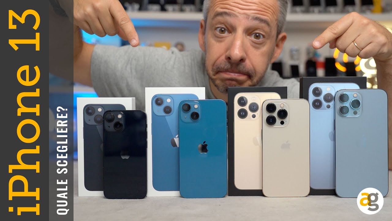 TUTTI gli iPhone 13. Come vanno? Quale scegliere? E test video con @emalloru