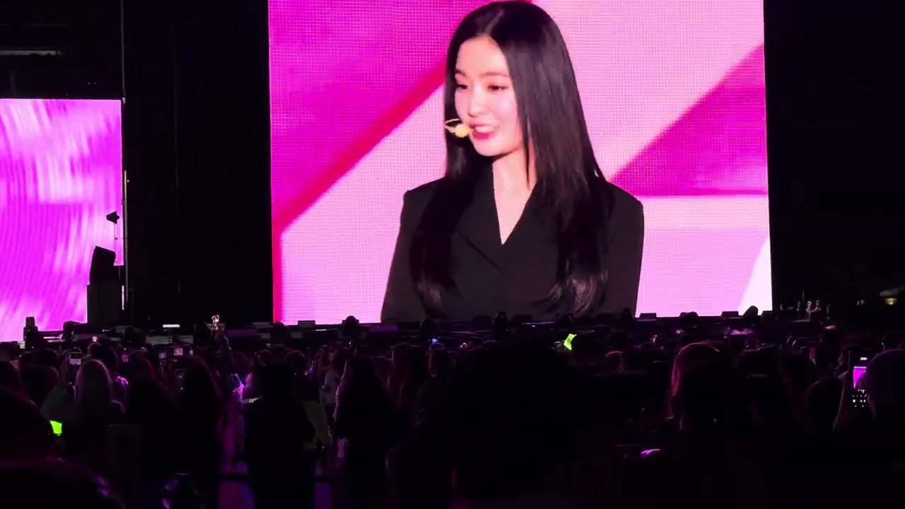 Smtown Mexico City 2025 Red Velvet 레드벨벳 Ment