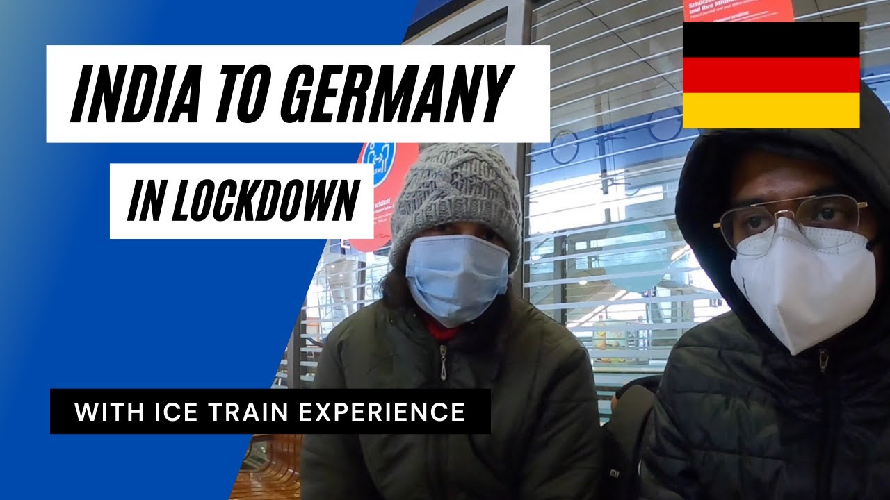 India to Germany in LOCKDOWN! | ICE TRAIN | Masters | 2020 | VLOG 005 |