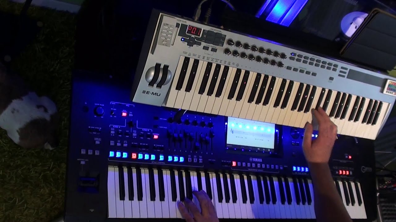 OMD   Souvernir Cover by Albert on Yamaha Genos