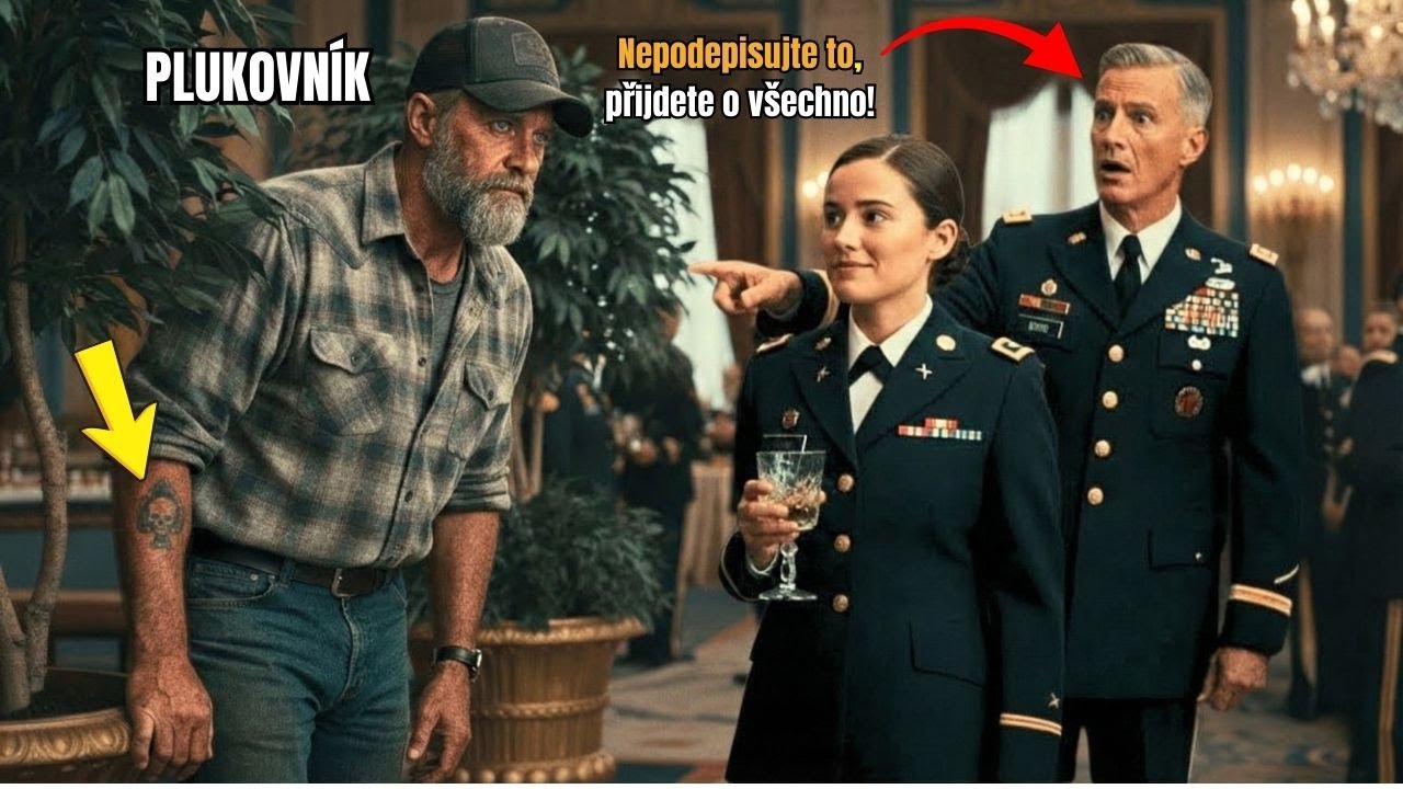 Řidič kamionu jen sledoval její povýšení — pak plukovník ztuhl při znaku jednotky…