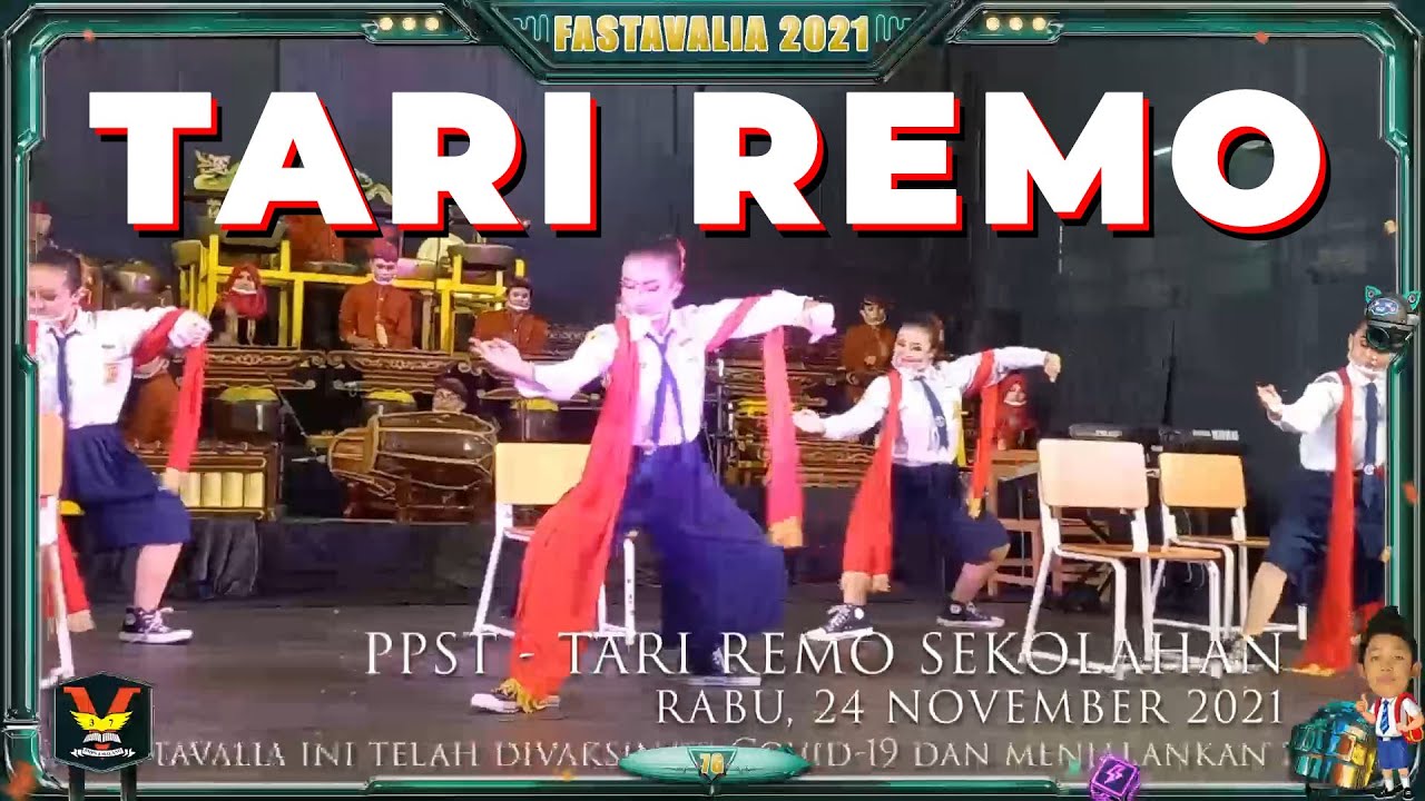 Fastavalia 2021 SMP Negeri 4 Malang Hari Pertama Rabu 24 November 2021 (PPST Tari Remo Sekolahan)