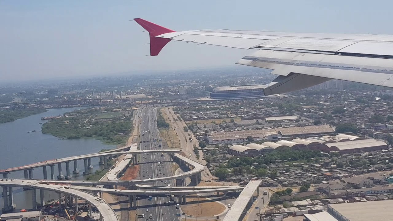 Pouso - Porto Alegre - A319 - Latam