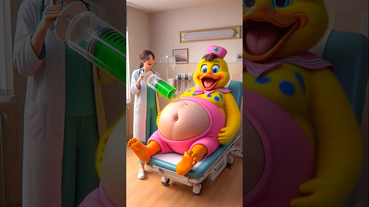 ❤️ Evolution of Duck: The duck was amused by the injection 👶 5 #cat #cute #love #shorts