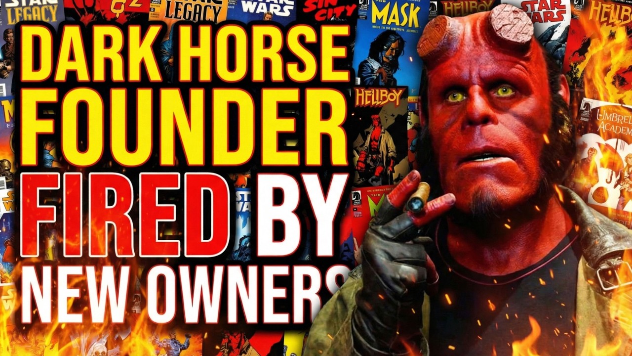 This is BAD NEWS for Comics! Dark Horse Founder FIRED by Embracer?!