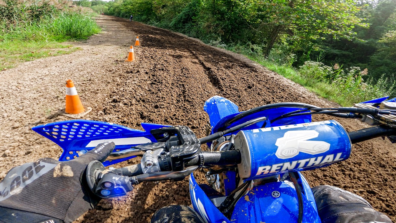 Первая поездка по новой трассе - Yamaha YZ250F 2025 года