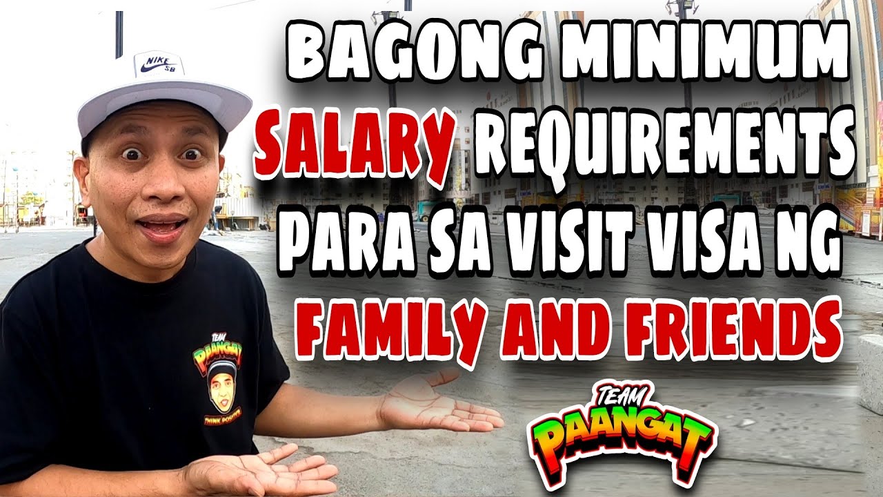 New UAE visit visa rules to sponsor your family and friend Ito ang  minimum salary requirement #ofw