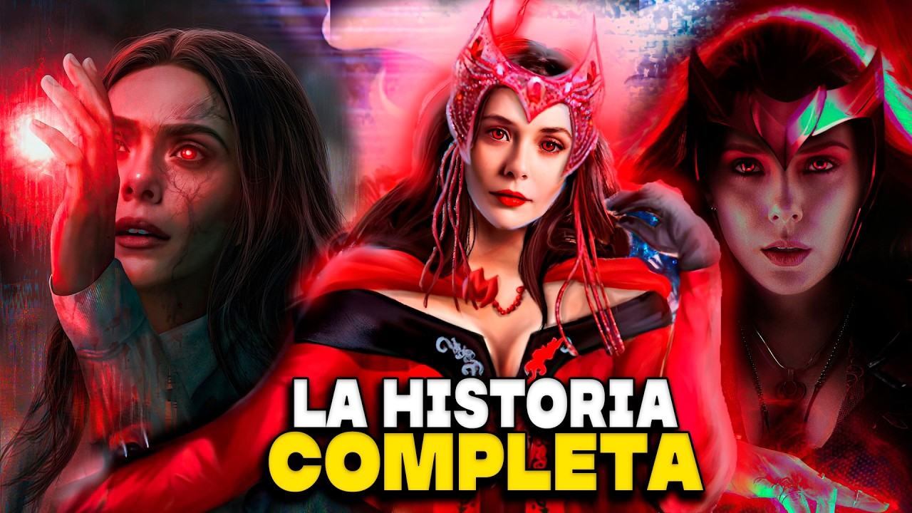 LA HISTORIA COMPLETA DE WANDA – WANDAVISION | LA CRONOLOGÍA DE LA BRUJA ESCARLATA