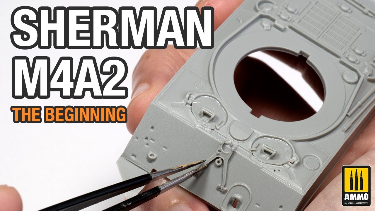 Building the sherman M4A2 1/72 scale | Iwo Jima's Hell Part 1