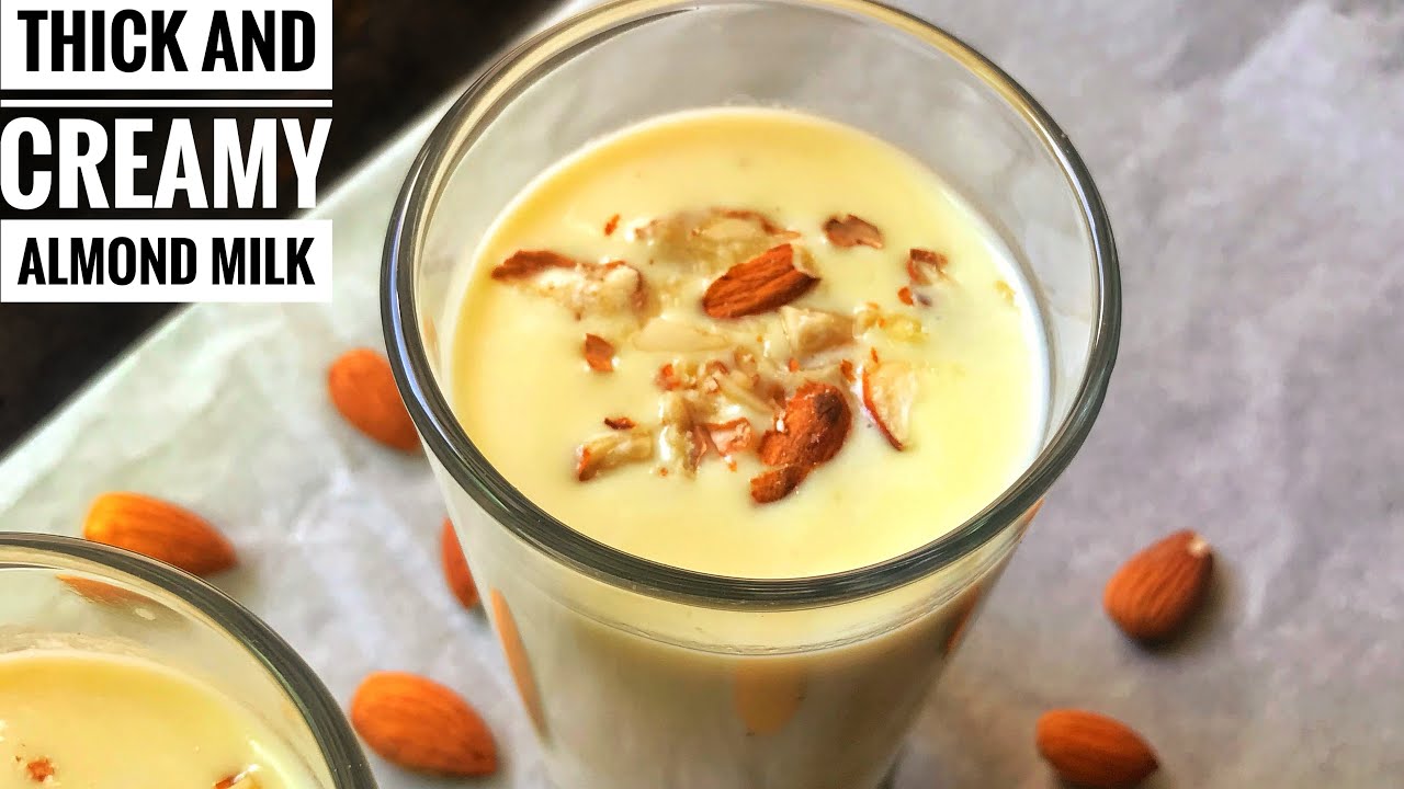 CUSTARD BADAM MILK RECIPE | Badam Sharbat Recipe | Custard Almond Milk |