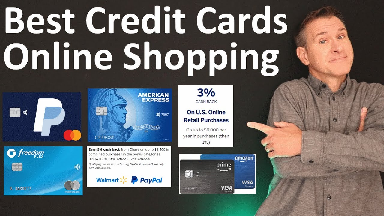 BEST Credit Cards for Online Shopping 2023 - Earn 3%, 4%, 5% Cash Back on Your Internet Purchases