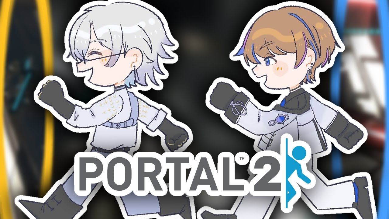 【PORTAL 2】 solving puzzles with my dear seible!! 【NIJISANJI EN | Kaelix Debonair】