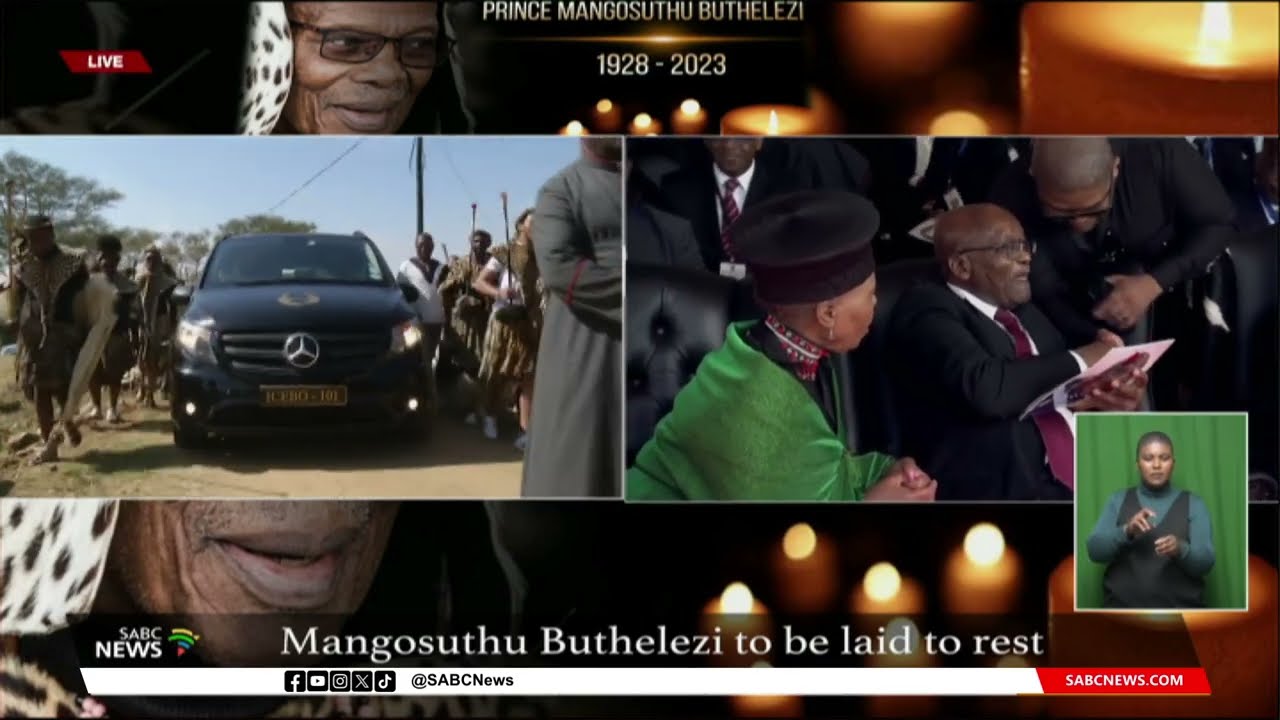 Prince Mangosuthu Buthelezi | Amabhuto offers last respects at KwaPhindangene Residence