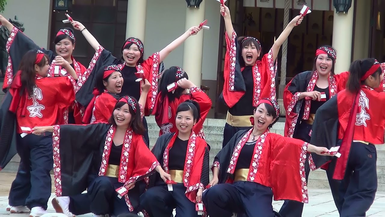 甲南女子大学 KEEP SMILING よさこい部  KOBE ALIVE 2014　/　よさこいまつり