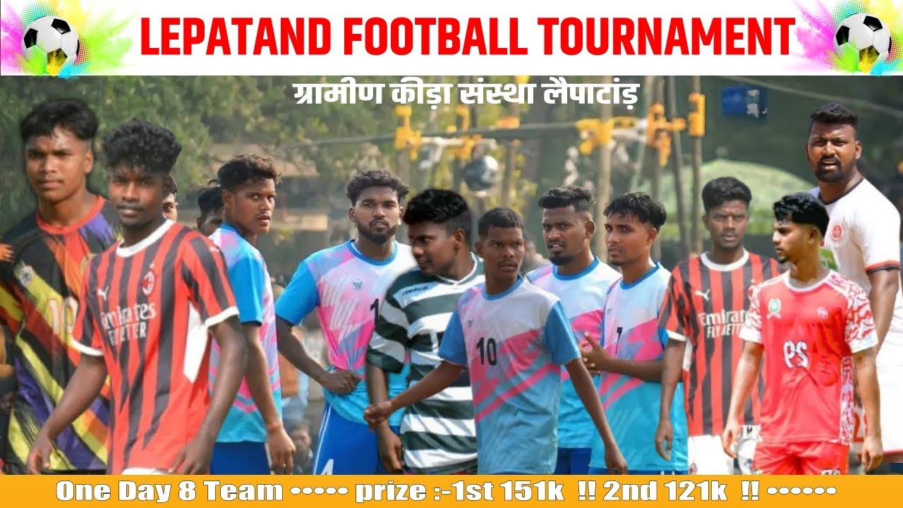 DC chandil || Young Star|| AC black|| Digital Seva || Lepatand football tournament ||