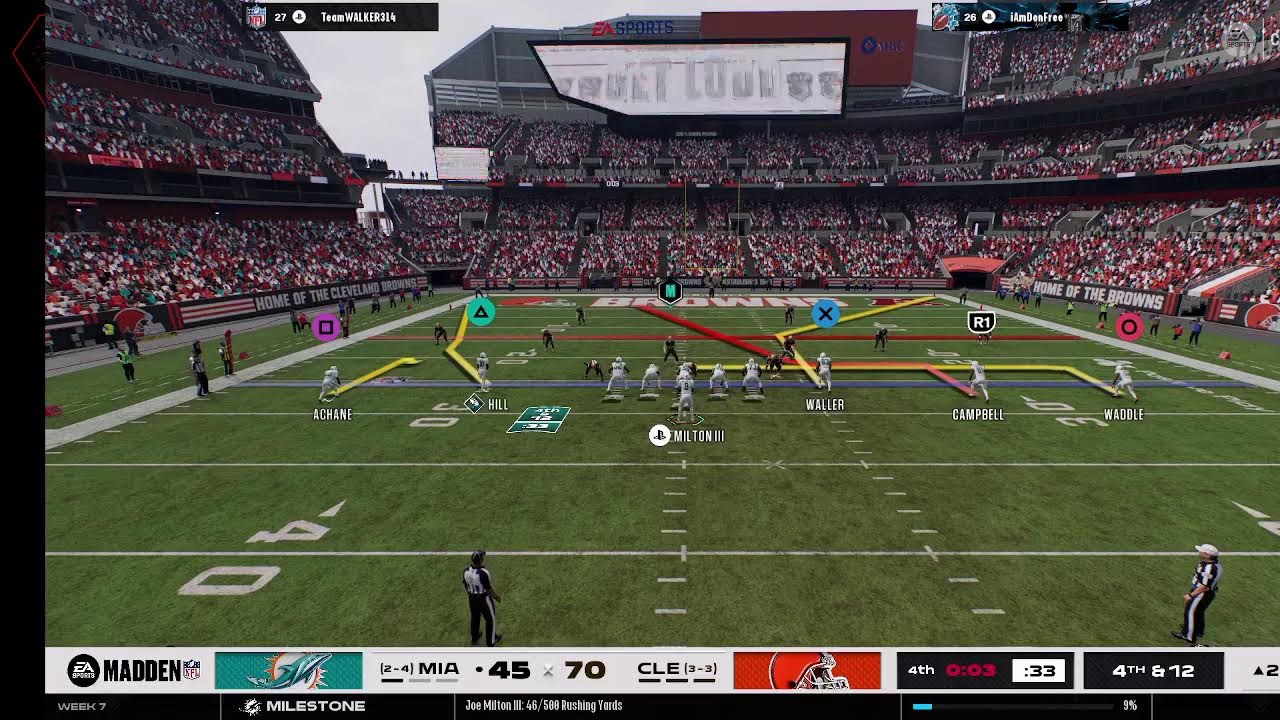 313 vs Browns