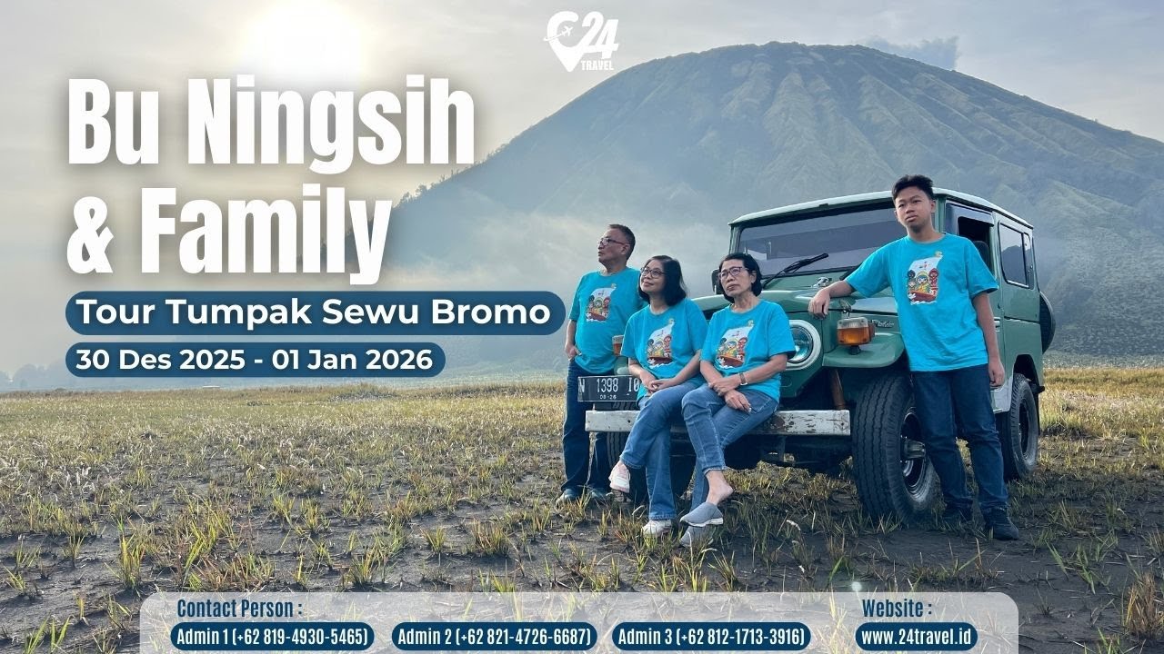 Private Tour Tumpak Sewu Bromo Bersama Bu Ningsih And Family 30 Desember 2025 - 01 Januari 2026