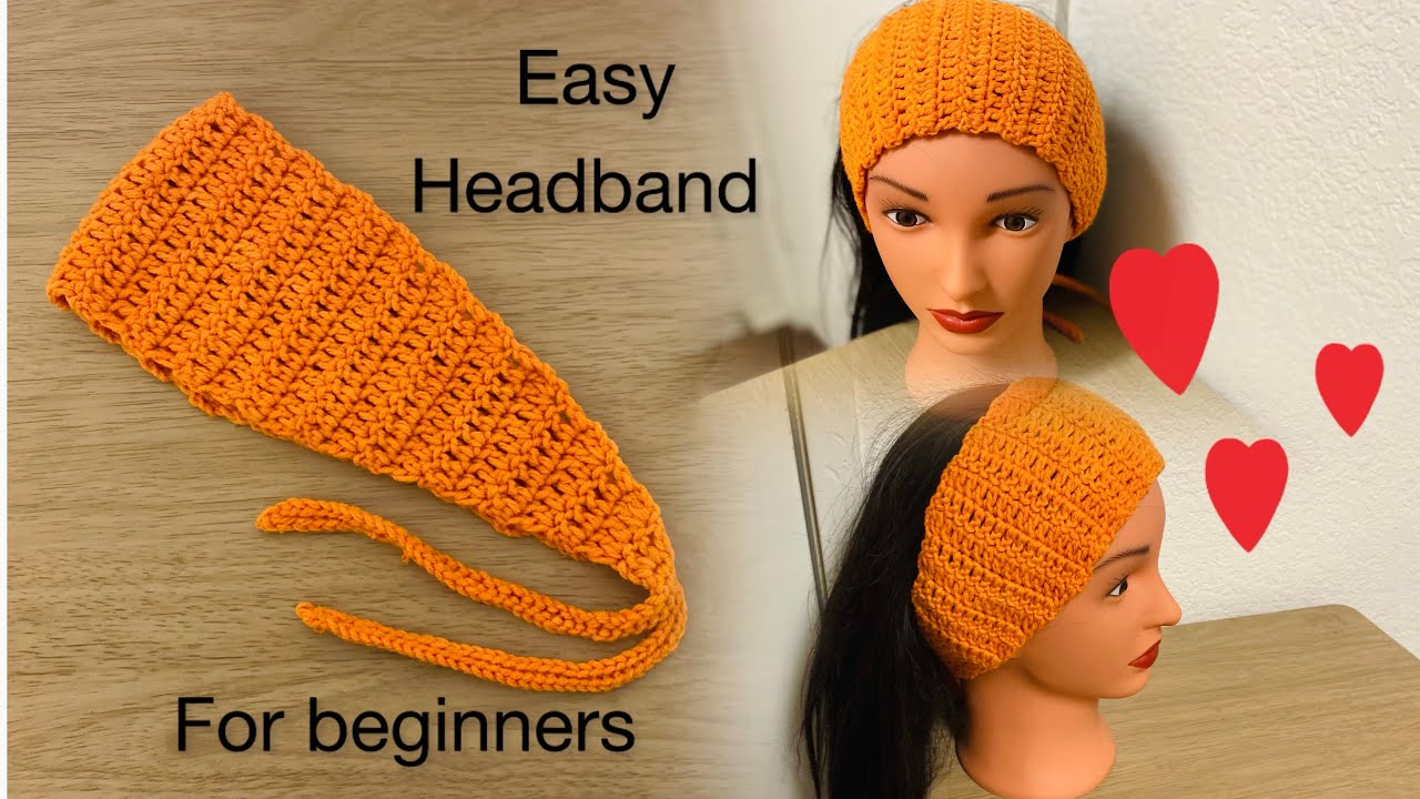 Easy crochet headband| Ear warmer | Easy for beginners