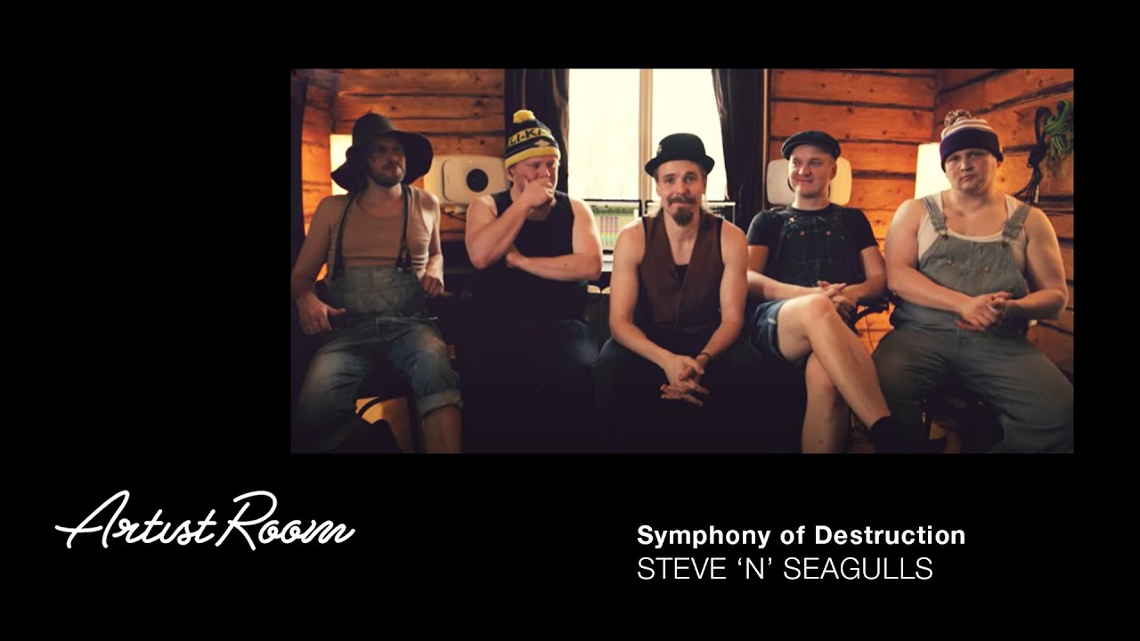 Steve 'n' Seagulls - Symphony of Destruction (live) - Genelec Music Channel