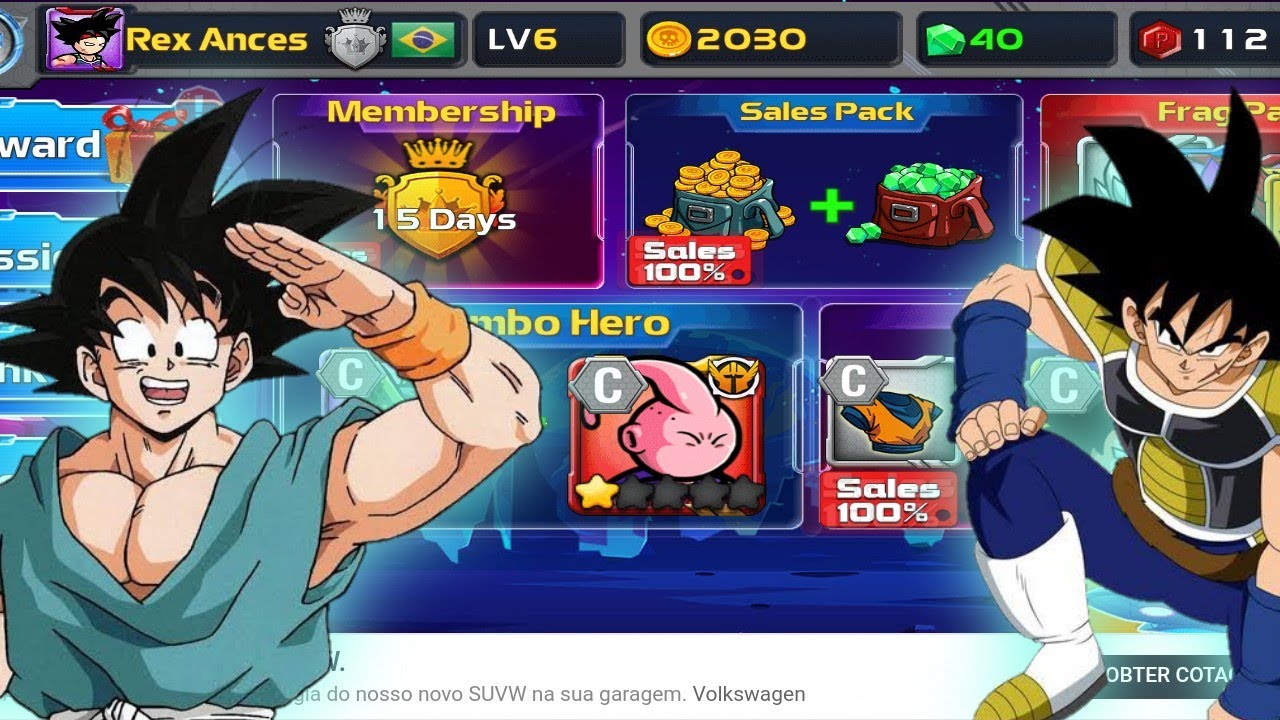 Stick DBPvP melhor jogo de stick de dragon ball para celular androide