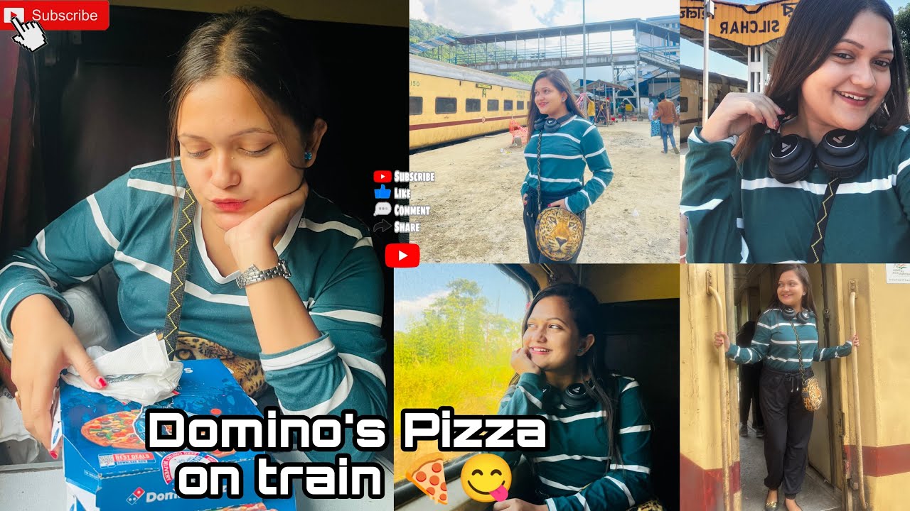 Silchar➡️ Kolkata | Train vlog | Domino's Pizza on train | Kanchanjanga Express