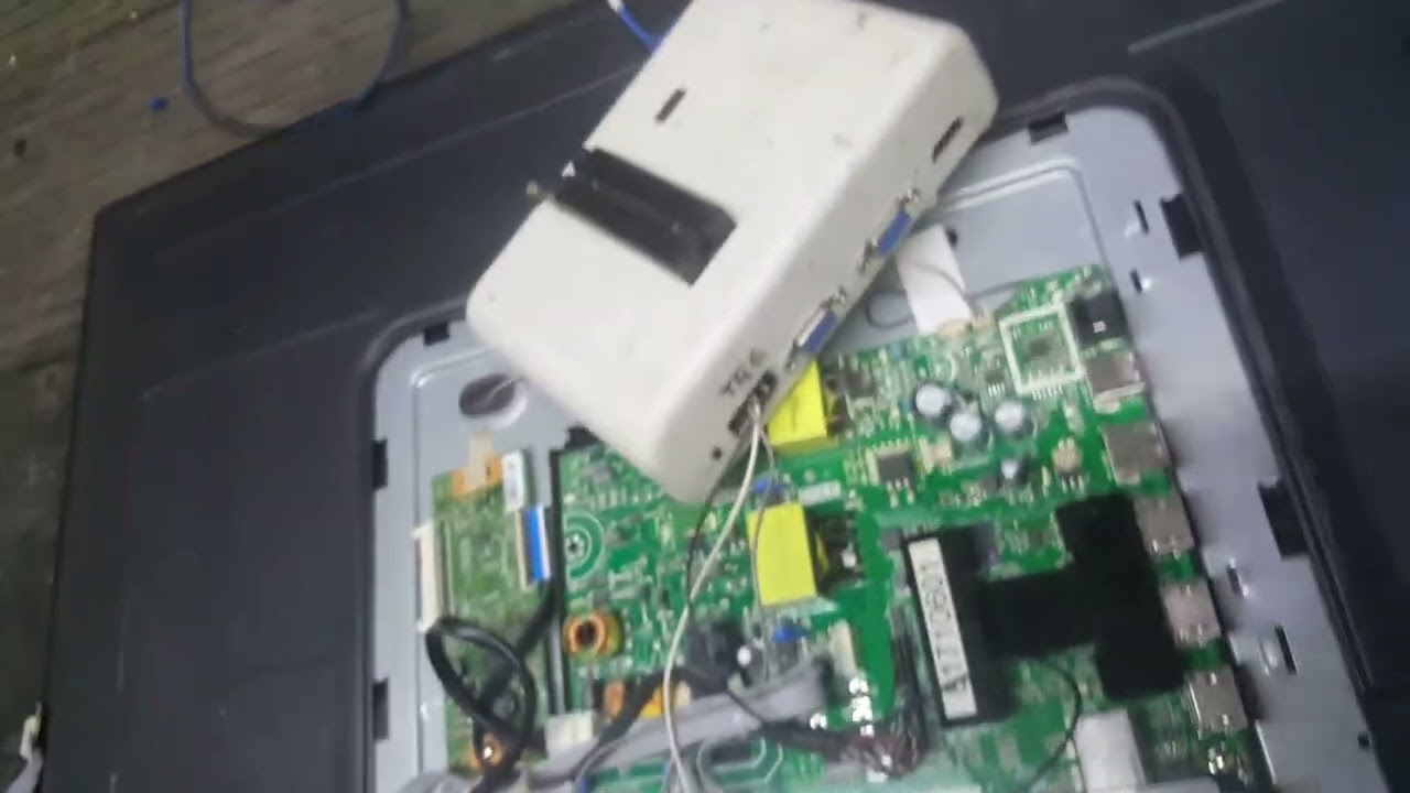 Como entrar al recovery de tv smart, placa TP.MT5510I.PB801, TV no inicia, atascada en logotipo