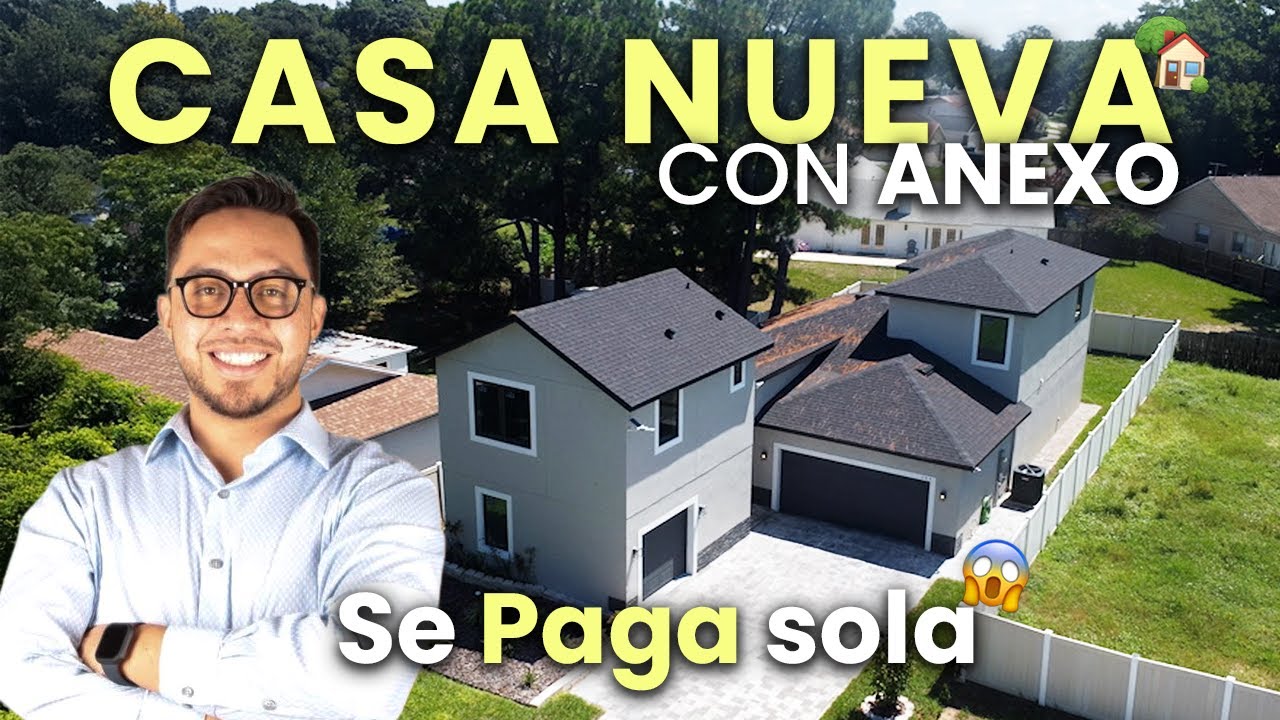 Casa Nueva en Orlando con Anexo independiente! | NO HOA | NO CDD | MODERNA| BRAND NEW