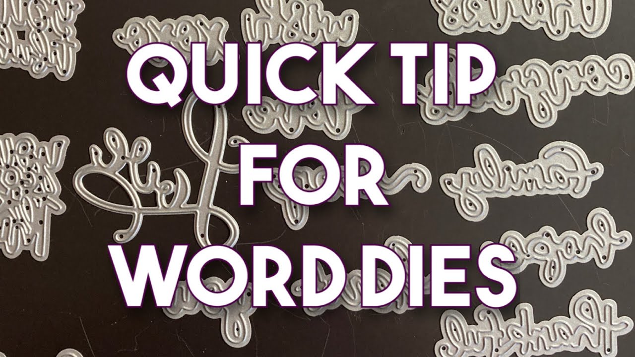 Quick Tip for Word Dies- Get a Readable View!