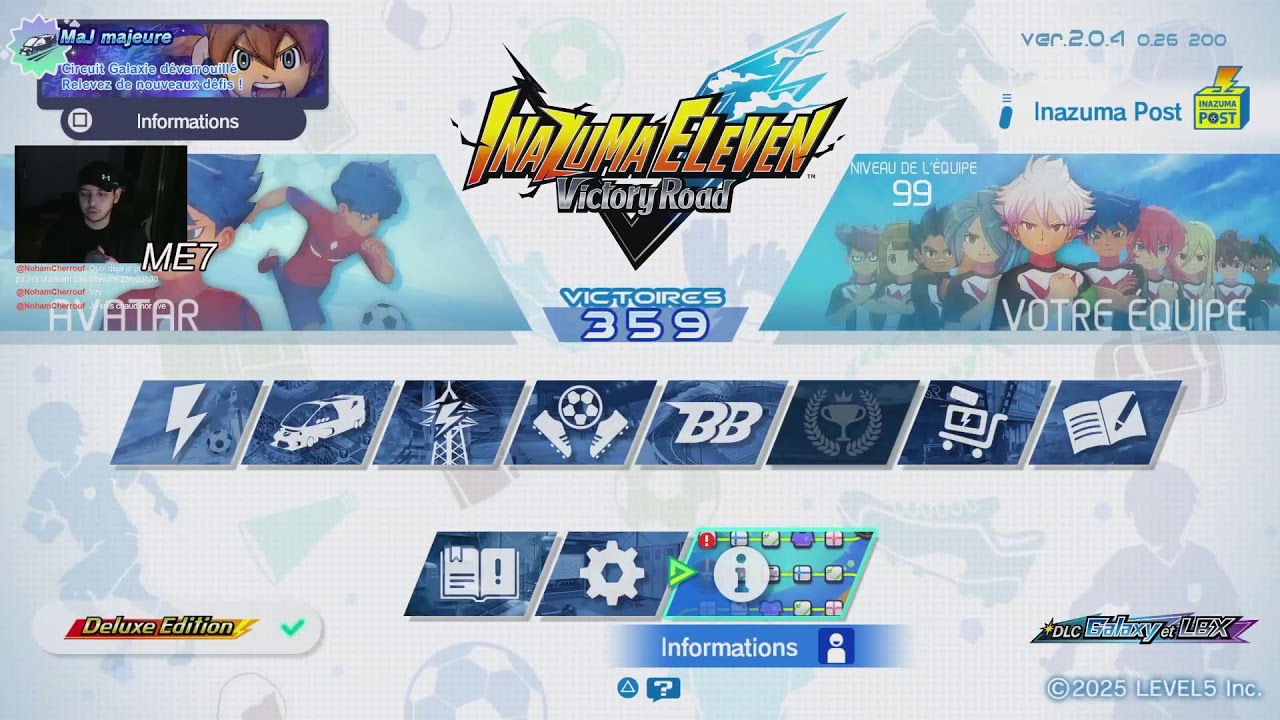 🔴 LIVE JEUDI SOIR: ON FARM ENSEMBLE SUR INAZUMA ELEVEN VICTORY ROAD + MATCH EN LIGNE DISCORD ⚡⚽