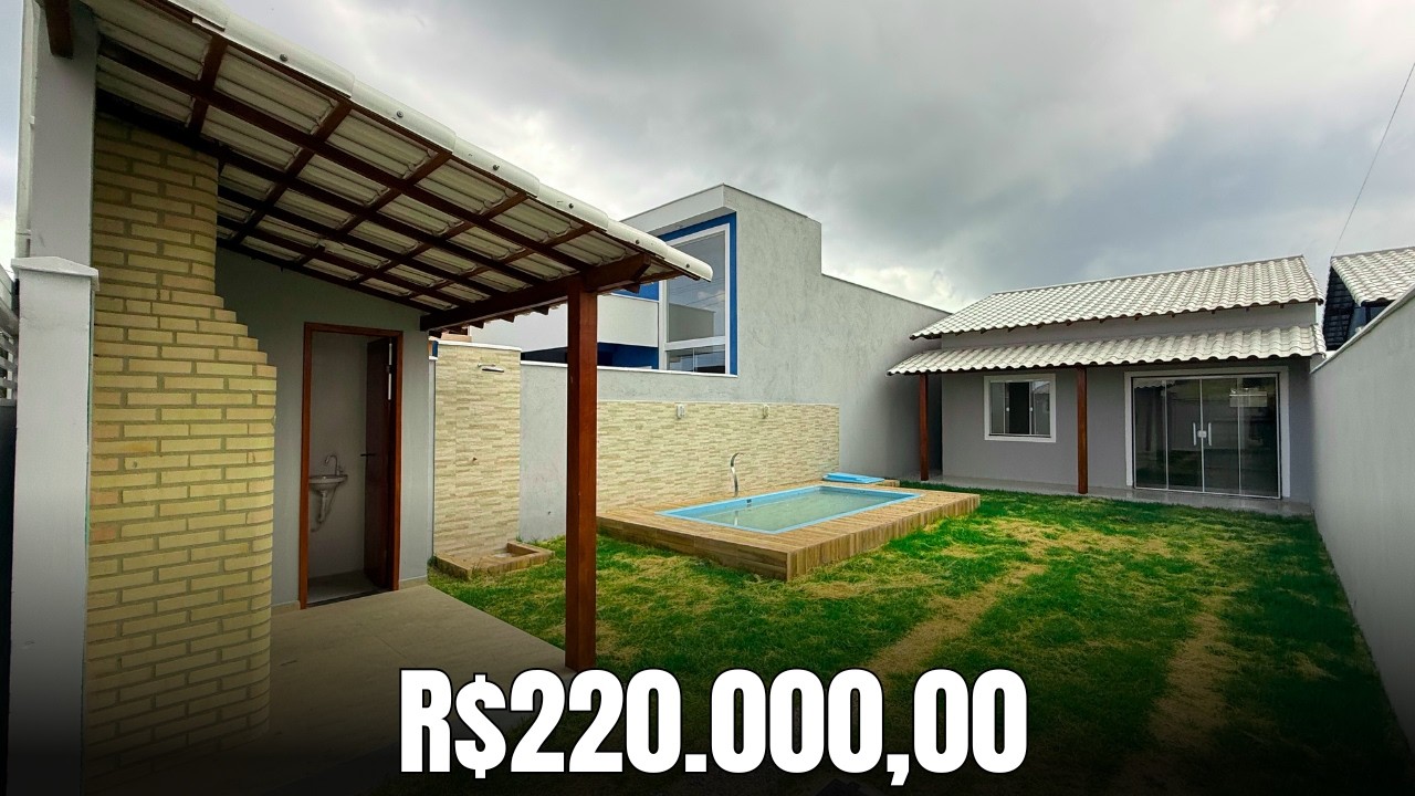 RUA PAVIMENTADA, CONFORTO, PREÇO E QUALIDADE (R$220.000)