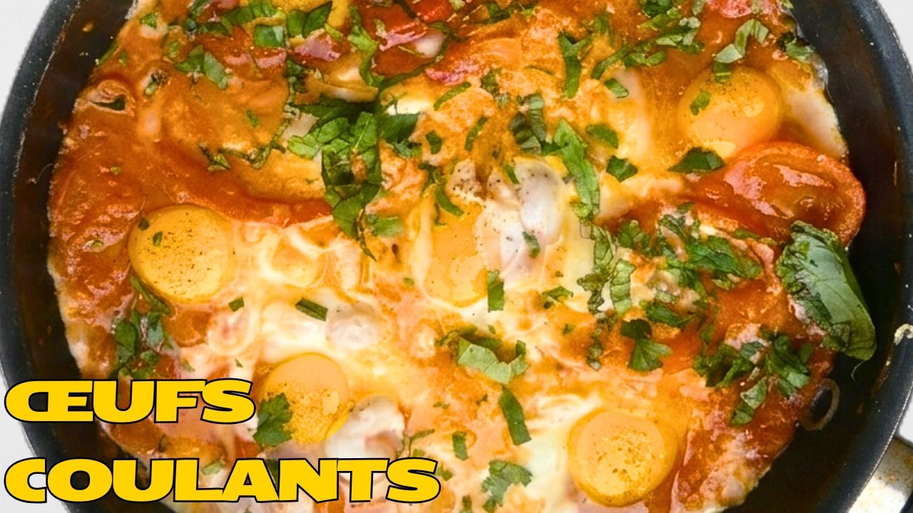 Chakchouka - Œufs à la Tomate 🍳🍅 : Recette de Mon Enfance. Facile !