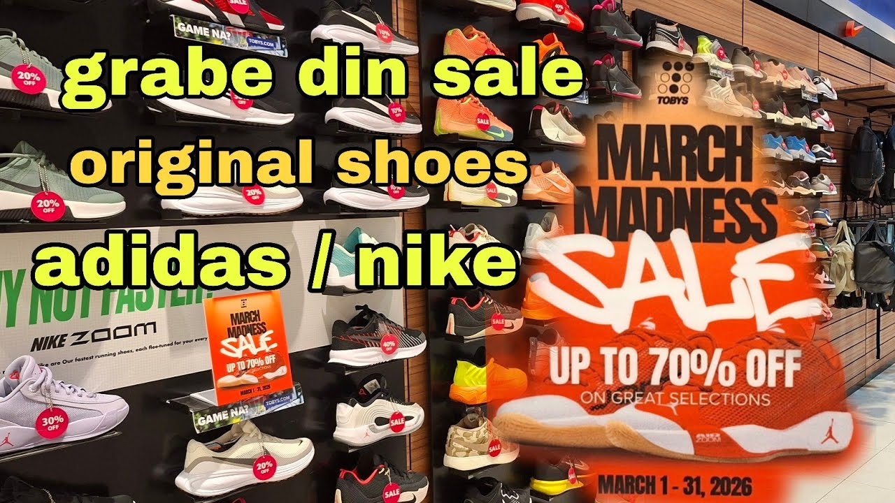 GRABE DIN SALE DITO  NG ORIGINAL SHOES NIKE | ADIDAS @benjztv