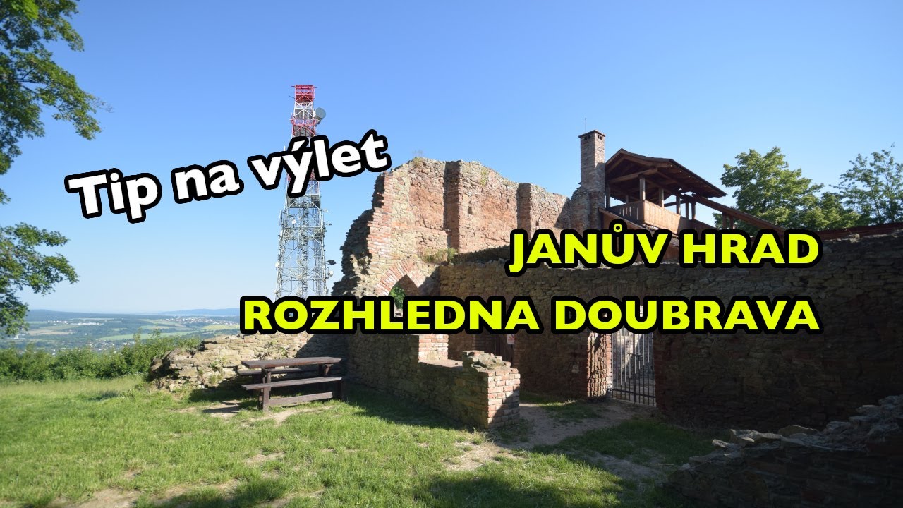 Janův hrad a rozhledna Doubrava (15 km) | tip na výlet | Vizovická vrchovina