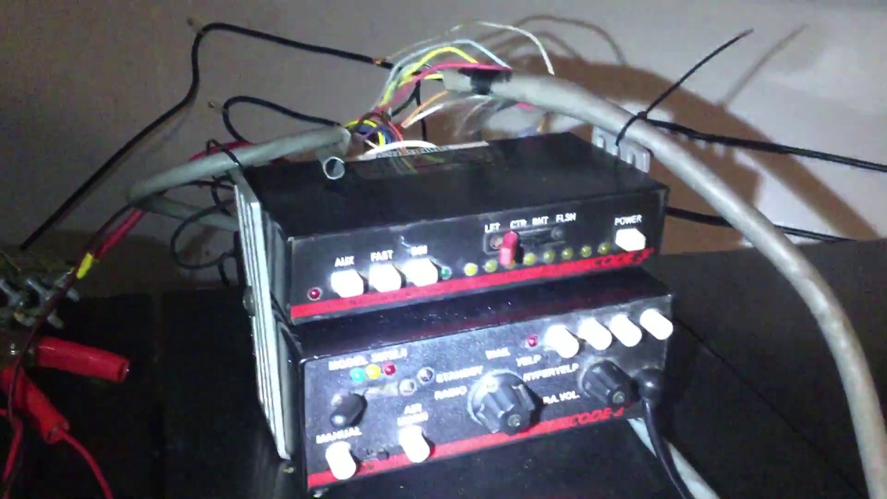 Code 3 light bar demo