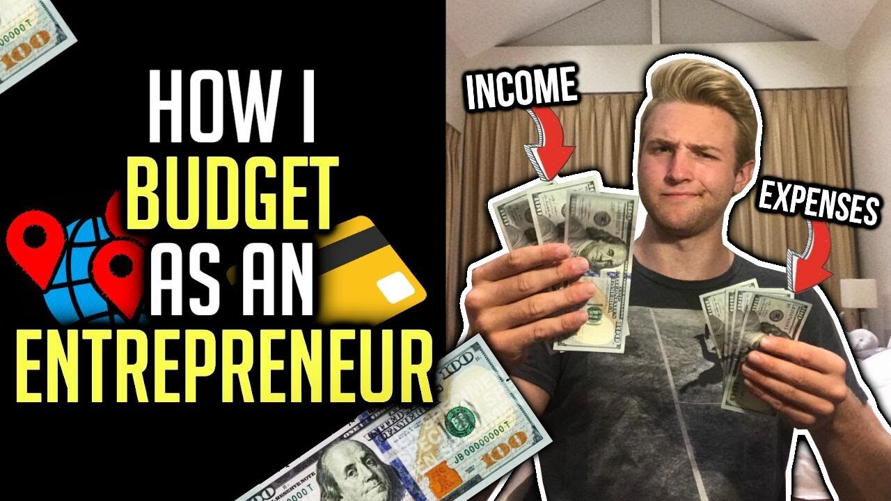 How I Budget My Money As An Entrepreneur (Income & Expenses)