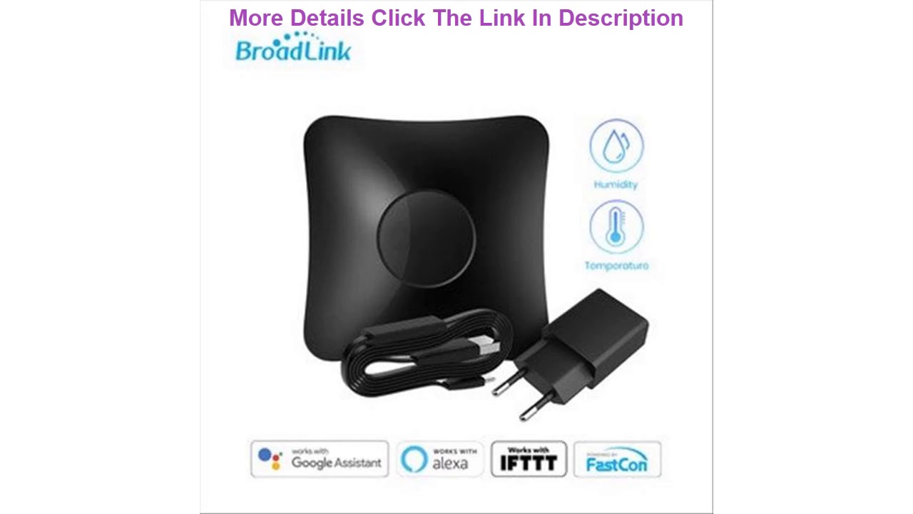 Best Broadlink RM4 Pro Rm4C Mini Smart Home Automation WiFi IR RF Universal Intelligent Remote Cont