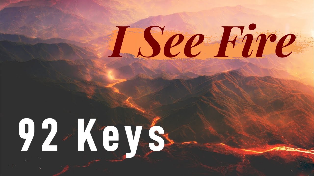 I See Fire (Ed Sheeran) ft. Rob Landes | Violin & Piano | 92 Keys