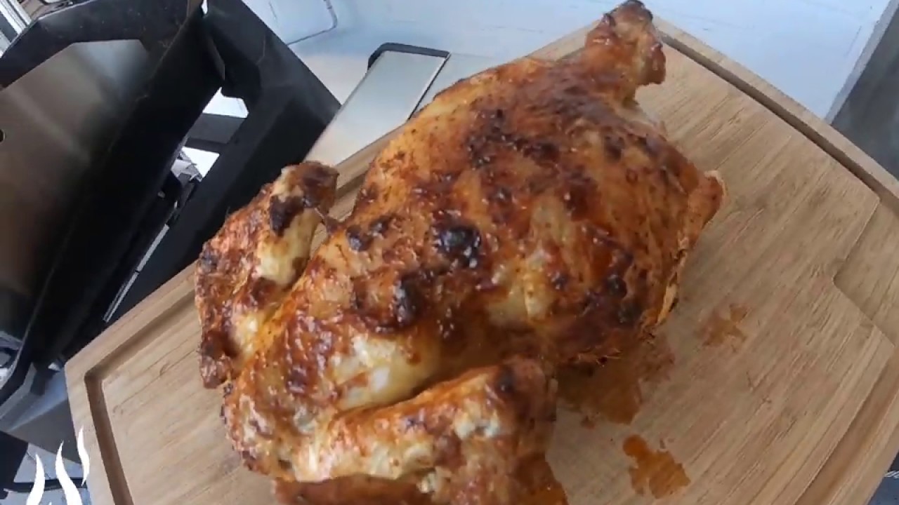 🔥 DIE GRILL- & KOCHSCHULE 🔥 HEUTE: HÄHNCHEN + DREHSPIESS + WEBER PULSE 2000 E-GRILL 🐔 MIT HANS-PETER