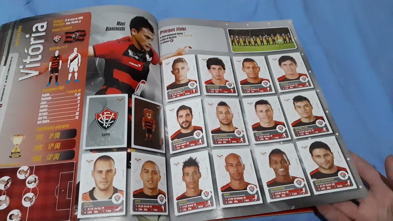 Álbum Campeonato Brasileiro de 2013 completo!