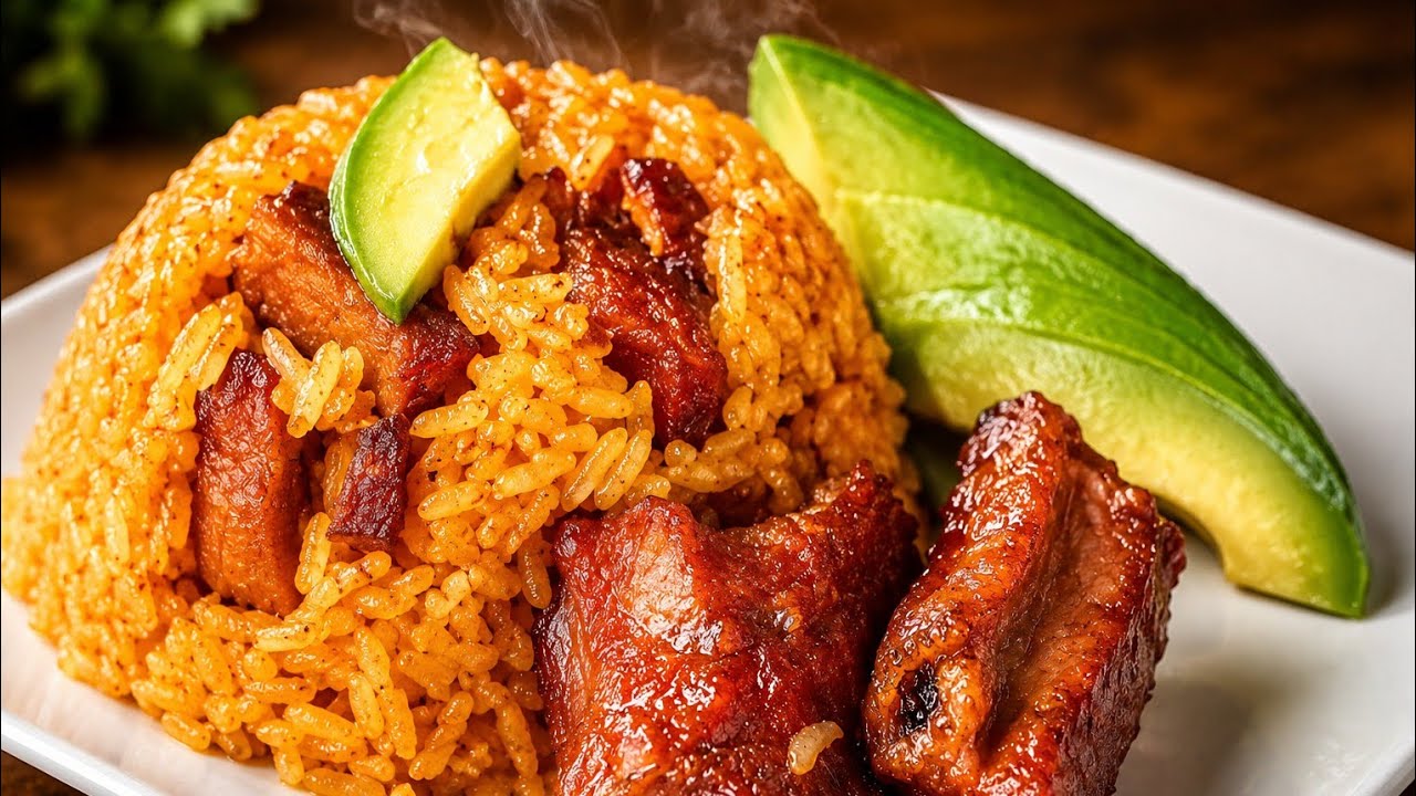 El Mejor Locrio De Costillitas De Cerdo | Cocina Dominicana