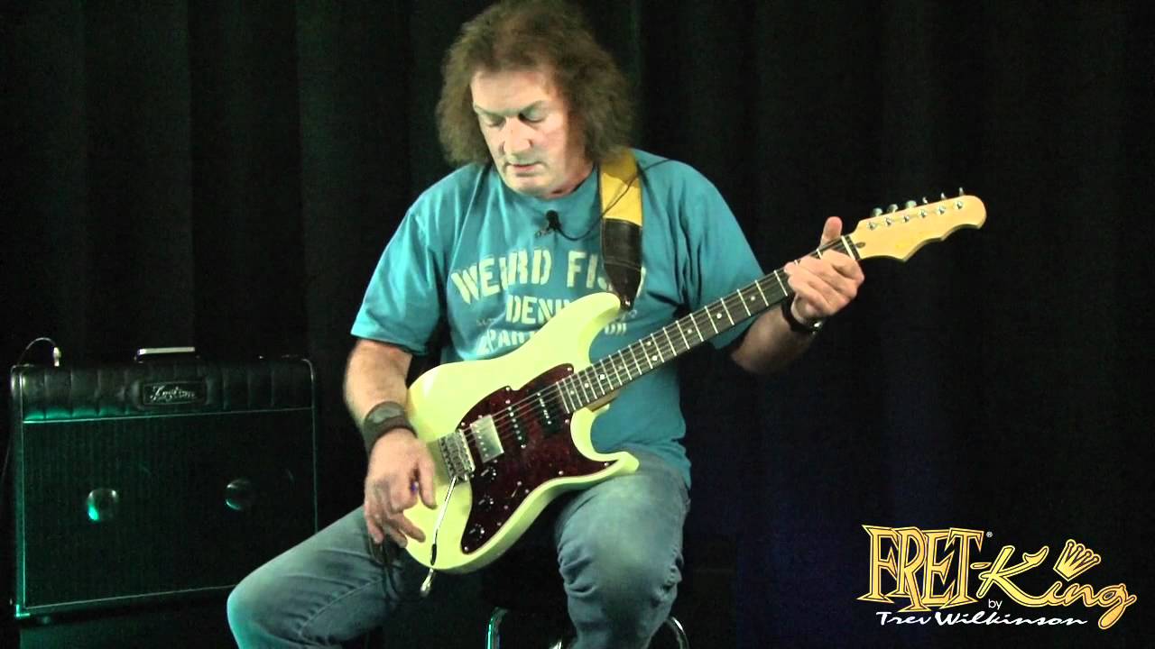 Fret-King Black Label Corona 'GW' Geoff Whitehorn Model