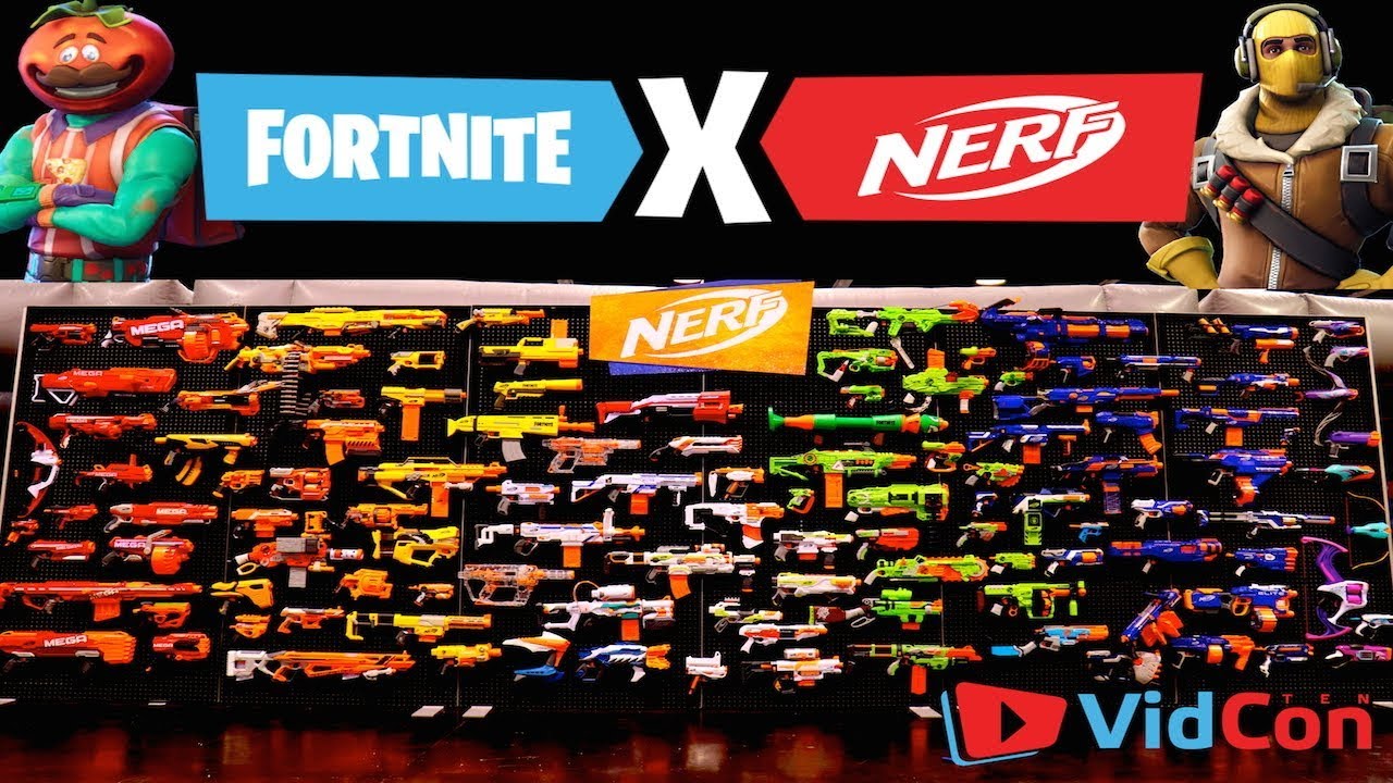 Fortnite x Nerf at Vidcon 2019