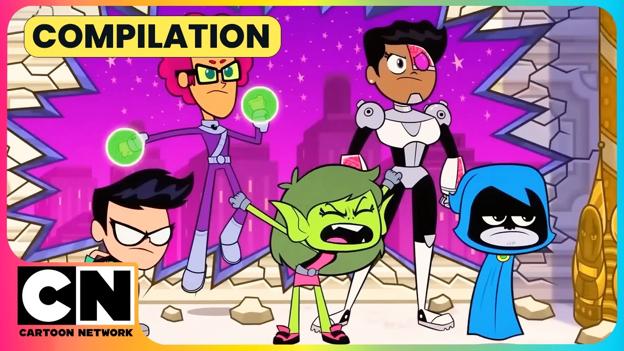 Opposite Titans Take Over?!😱❄️| Teen Titans Go👧🏻| Kids Cartoon🤠| @cnindia