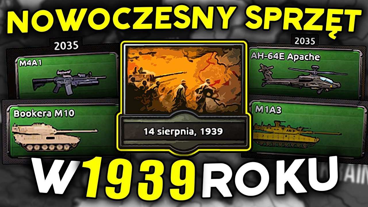 CO GDYBY POLSKA MIAŁA NOWOCZESNY SPRZĘT PODCZAS 2WŚ?! - HEARTS OF IRON 4