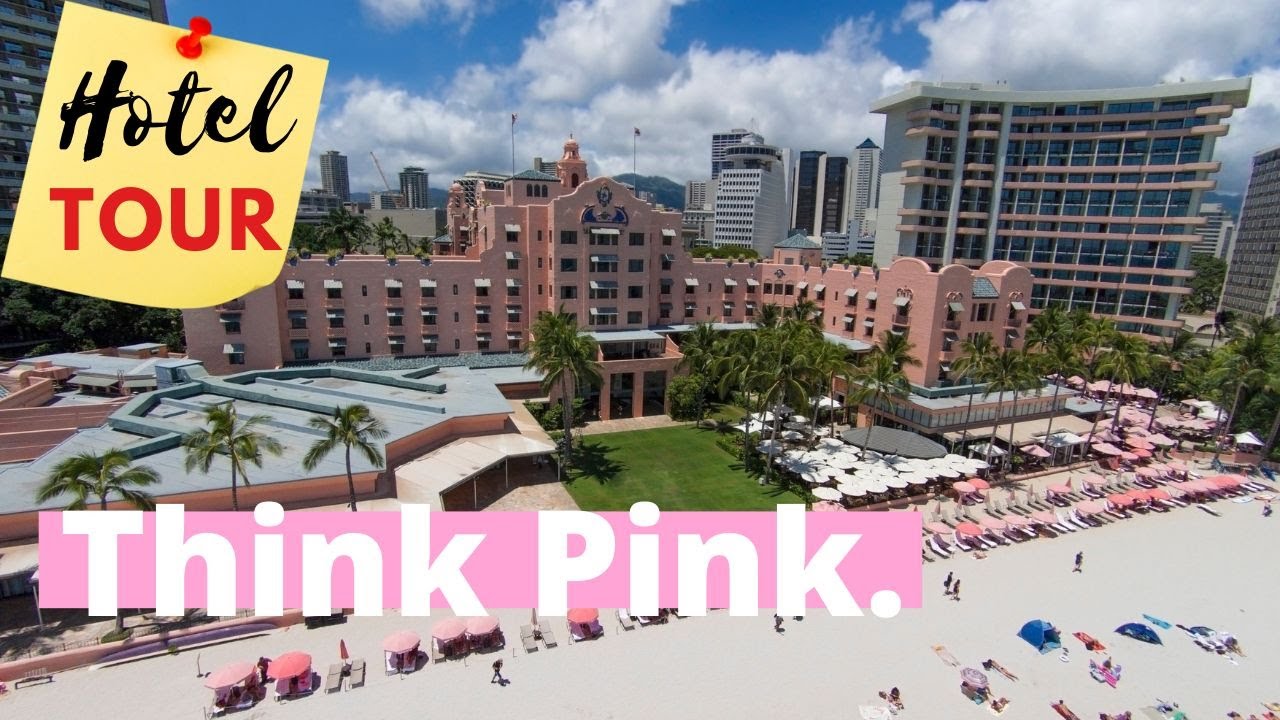 Royal Hawaiian Hotel, Walkthrough | HOTEL Tour 4K | OAHU