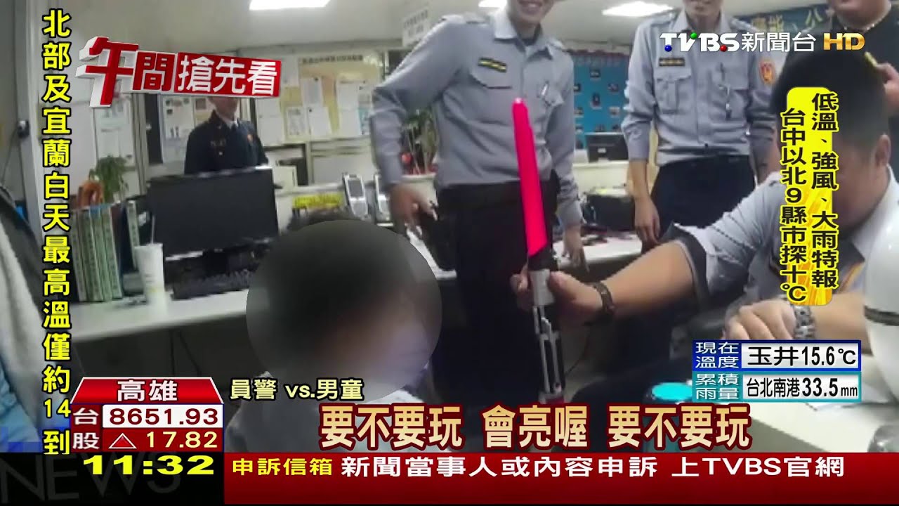 【TVBS】誰家的小孩走丟？　警變身叫賣哥大聲公呼喊