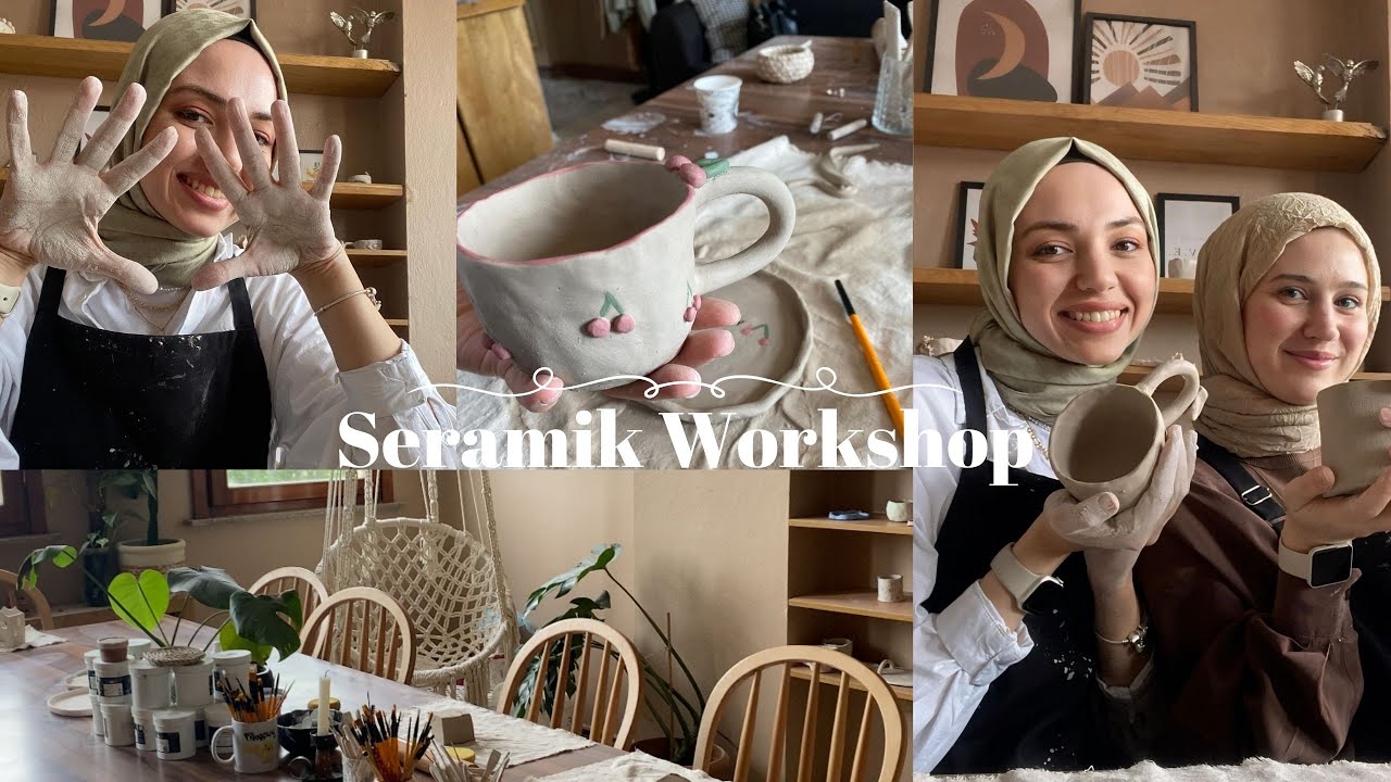 Seramik Workshop | Üsküdar-Çengelköy | Günlük Vlog