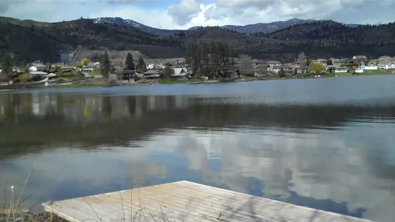 Oliver, B.C. has a Swimming/ Fishing Lake